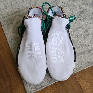 Adidas Pharrell NMD Hu white size 13